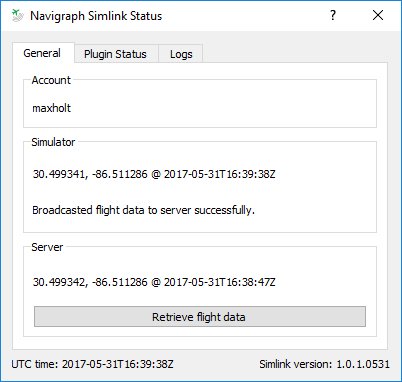 how to use navigraph simlink